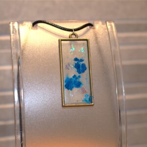 pendentif epoxy mica