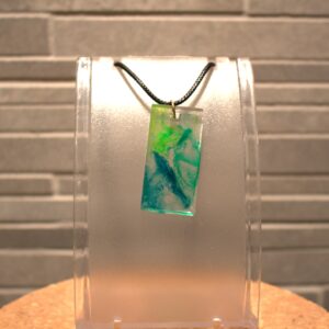 encre a alcool vertes