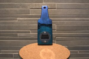 bouteille bleue 
