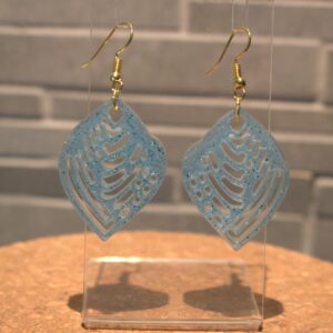 feuille bleue